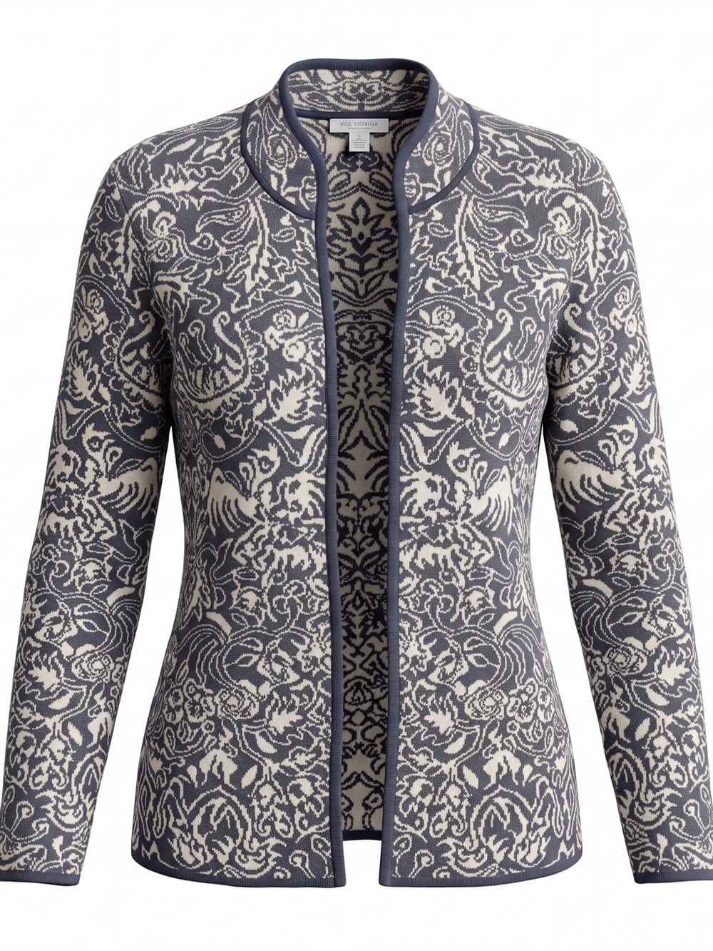 NWOT Peruvian Connection Balinese Knit Jacket Pima Cotton Cardigan
